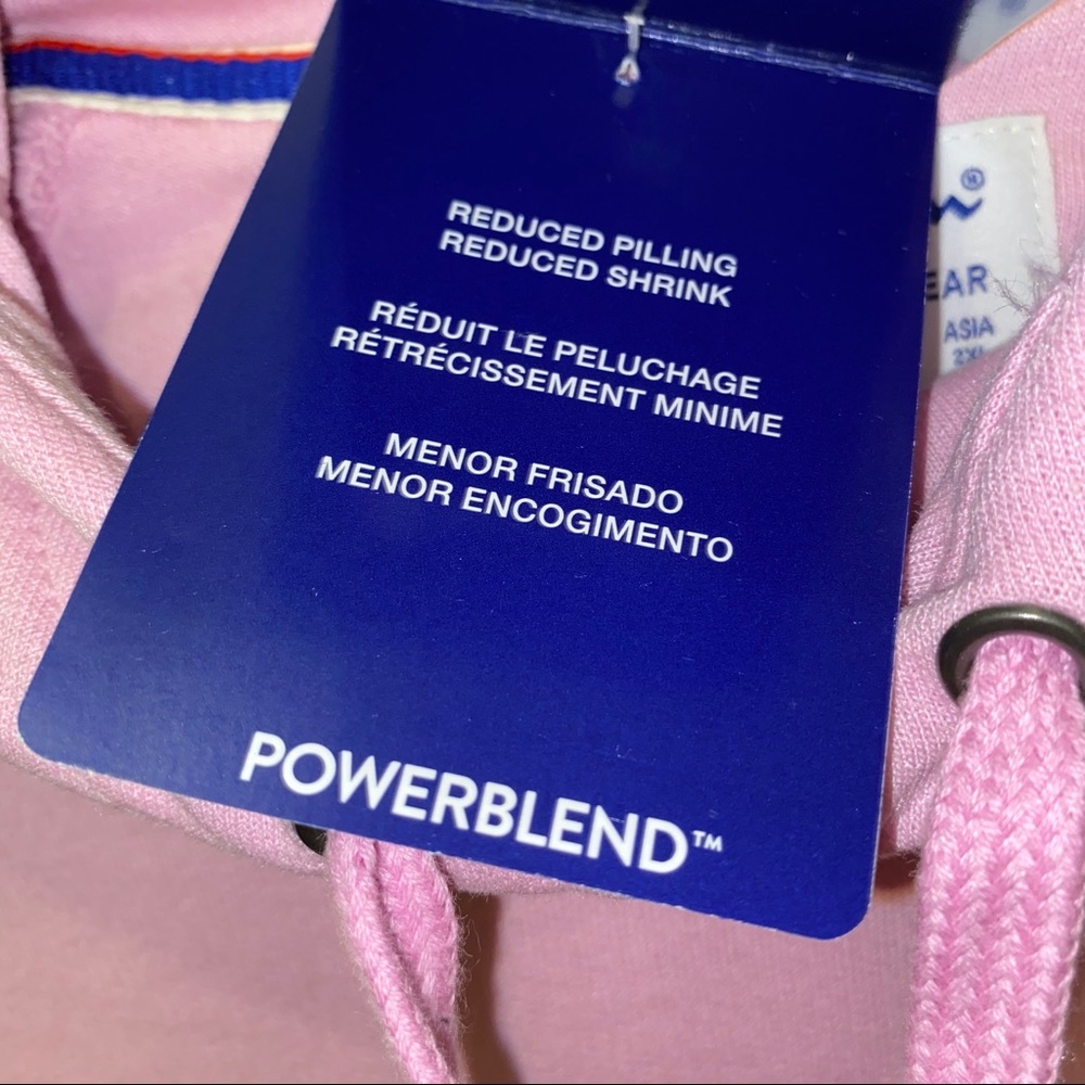 SOLD! NWT! Women’s Champion Pink Powerblend Hoodie - Picture 6 of 9